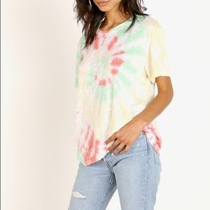 LNA Tie Dye Jamaica Rasta Tee